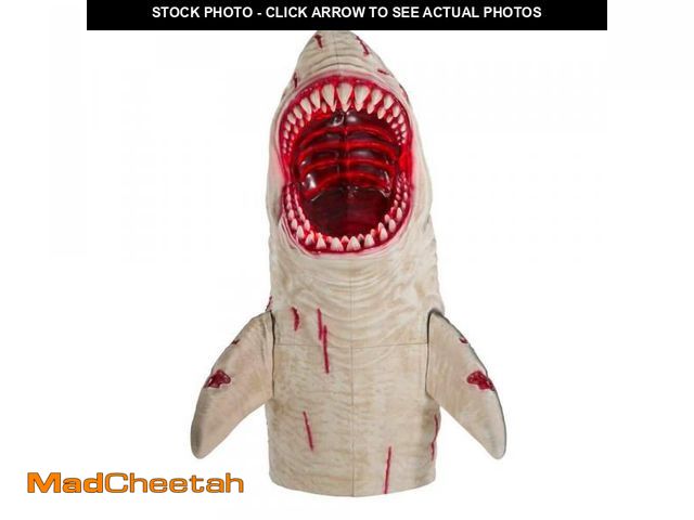 Lot 74-12254933 - Home Accents Holiday 7 ft. Dead Water LED Megalodon Shark - UNUSED