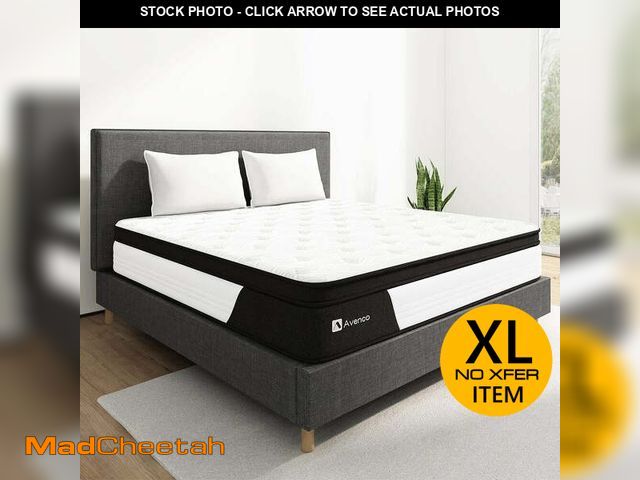 Lot 74-14087853 - Avenco Dreamy 10" Medium Firm Hybrid Mattress, Mattress in a box ,Queen Size - UNUSED