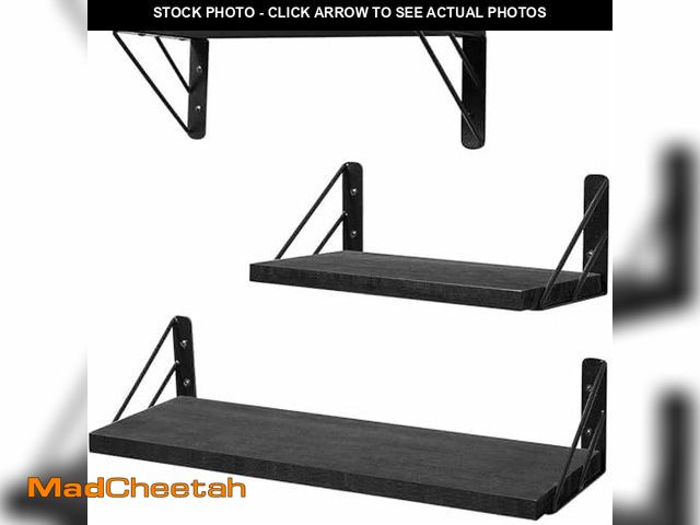 Lot 74-12673425 - BAYKA Wall Shelves for Bedroom Decor, Floating Wall Shelves for Living Room Kitchen Storage, Wall Mo...