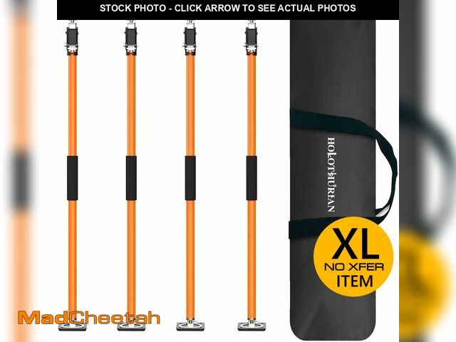 Lot 74-13074734 - HOLOTHURIAN Cabinet Jack Support Pole, 58.7-109.5 inches Third Hand Tools Adjustable Support Pole, 3...