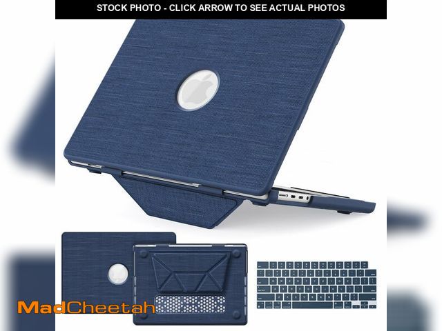 Lot 74-12713560 - KAIJIAbox Compatible for MacBook Air 15 Inch Case M4 M3 M2 2025 2024 2023, Foldable Stand and Mouse ...