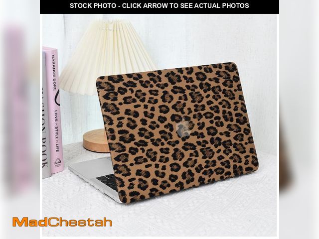 Lot 74-12434047 - BYCeke Compatible with MacBook Air 13 inch Case 2022-2018 M1 A2337 A2179 A1932,Leather Leopard Print...