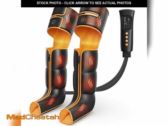Lot 74-13627009 - Leg Massager with Heat and Compression, Foot and Full Leg Massager for Circulation and Pain Relief, ...