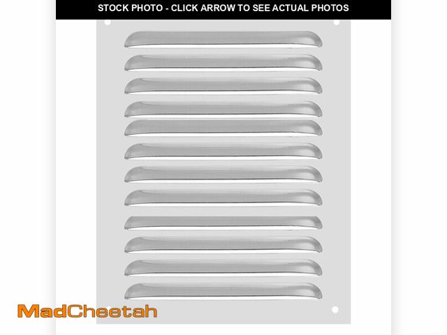 Lot 74-14051603 - PATIKIL 10 x 12 Inch Aluminum Vent Cover, Screen Air Grille Ventilation Cover HVAC Louvered Grill fo...