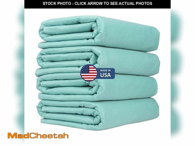Lot 74-12536364 - Wave Reusable Washable Underpads Large Bed Pads with Waterproof Backing, for use as Incontinence Bed...