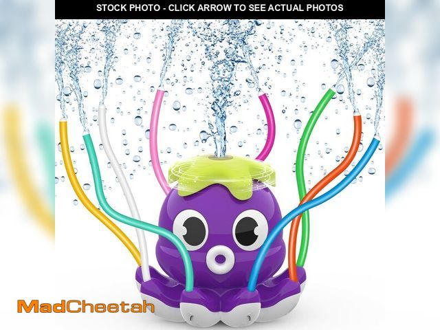 Lot 74-14384828 - SAMTOP Outdoor Water Spray Sprinkler for Kids and Toddlers, Summer Outside Toys Backyard Games with ...