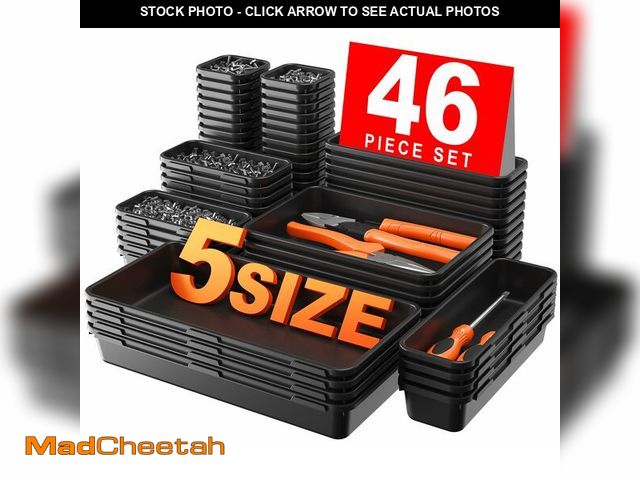 Lot 74-14377762 - A-LuGei Ã£â¬Â???????????????????? &amp; 5 SizeÃ£â¬â Tool Box Organizer Tray Divider Set, Ã£â¬Â...