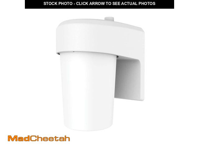 Lot 74-12675664 - Commercial Electric FE 60-Watt, Equivalent CE Integrated LED Jelly Jar White, Area Light 4000 K - UN...