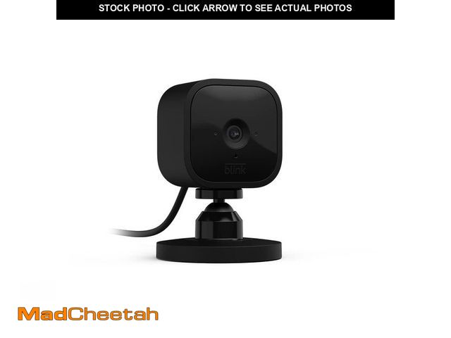 Lot 74-12745473 - Blink Mini Indoor Wired 1080p Wi-Fi Security Camera in Black - UNUSED