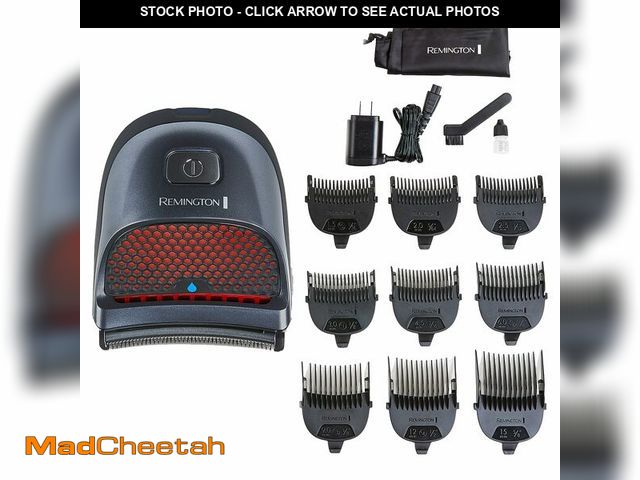 Lot 74-12716509 - Remington Shortcut Pro Self-Haircut Trimmer Kit, Waterproof Cordless Electric Razor for Head, Beard,...