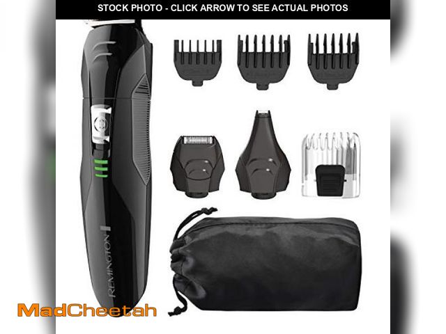 Lot 74-12331078 - Remington All-in-One Grooming Kit, Lithium Powered, 8 Piece Set with Trimmer, Men's Shaver, Clippers...