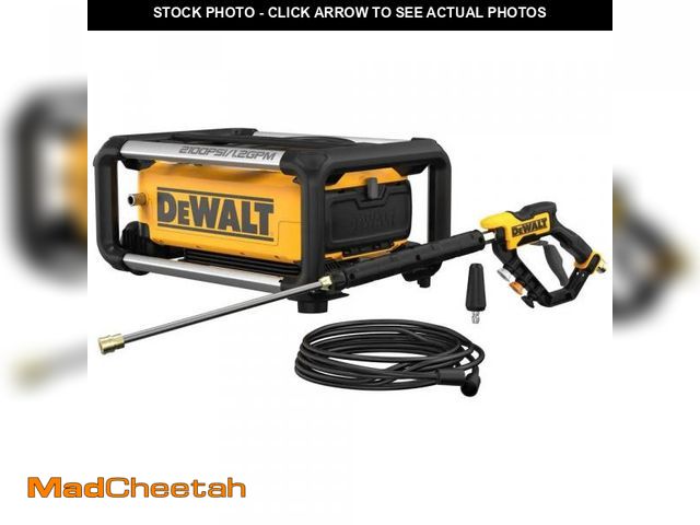 Lot 74-12483143 - DeWalt 2100 PSI 1.2 GPM Cold Water Electric Pressure Washer - USED