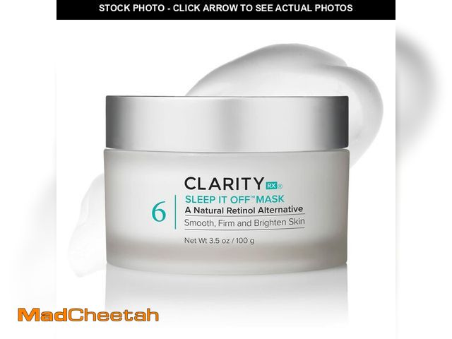 Lot 74-14145998 - ClarityRx Sleep It Off Natural Retinol Alternative Overnight Treatment, Anti-Aging Face Mask, Natura...
