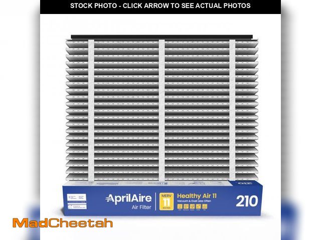 Lot 74-12395557 - AprilAire 210 Replacement Filter for AprilAire Whole House Air Purifiers - MERV 11, Clean Air &amp; ...