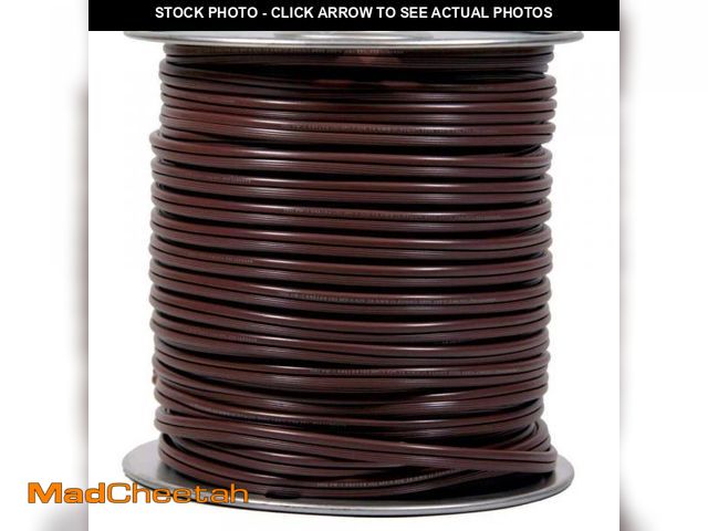 Lot 74-12391012 - Southwire 250 ft. 14/2 Brown Stranded CU CL3 Outdoor Speaker Wire - USED