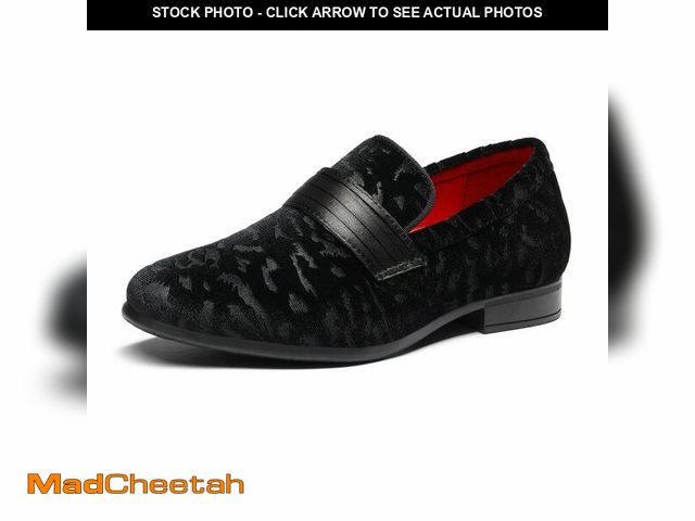Lot 74-14295372 - Bruno Marc Boys Dress Shoes Slip-on Loafers Formal Tuxedo Shoes,Size 6 Big Kid,Black,SBLS2340K - USE...