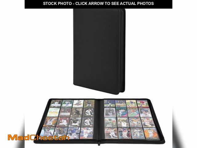 Lot 74-14479878 - Premium 1000+ Pockets Trading Card Binder, 16-Pocket Ringless Side-Loading Album for TCG, MTG, Lorca...