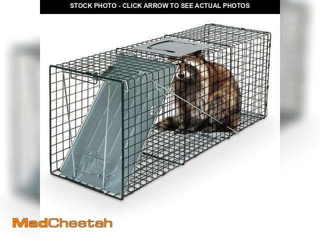 Lot 74-14305646 - Humane Way Sentinel 32 Inch Live Animal Trap - No Assembly Required - Safe Medium Traps for All Anim...
