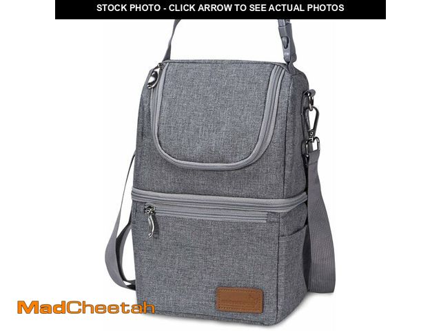 Lot 74-10904336 - Momcozy Insulated Baby Bottle Bag, Multi-Function Breastmilk Cooler Bag, Fit as Wine Carrier or for ...