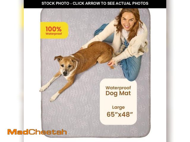 Lot 74-11551563 - IMPROVIA Reusable Puppy Pad ? Waterproof, Extra-Absorbent, Washable Pee Pad for Dog Training, Whelpi...