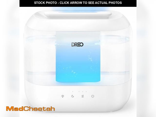 Lot 74-11848601 - Dreo Humidifiers for Bedroom, Top Fill 4L Supersized Cool Mist Humidifier, 32H Runtime, 28 dB Quiet ...