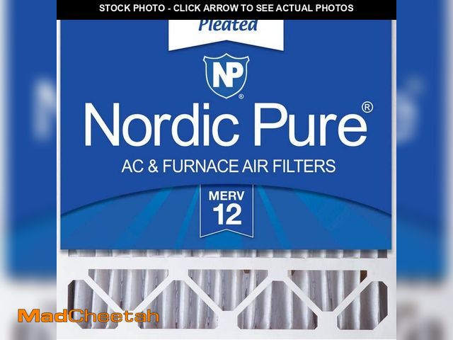 Lot 74-12858629 - Nordic Pure 20 in. x 20 in. x 5 in. Honeywell/Lennox Replacement Furnace Air Filter MERV 12 (1-Pack)...