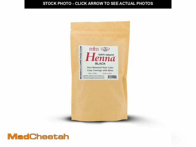 Lot 74-14478726 - Morrocco Method Henna Hair Dye - Black - UNUSED