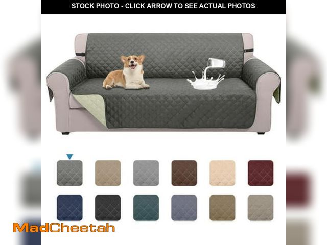 Lot 74-12426255 - Sanmadrola 100% Waterproof Sofa Cover Non Slip Couch Cover Machine Washable Slipcover Leakproof Furn...