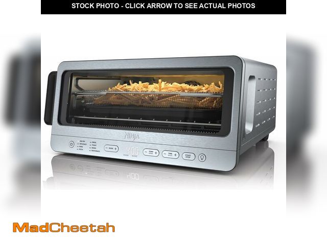 Lot 74-12762269 - Ninja Flip Toaster Oven&amp;Air Fryer, 8-in-1 Functionality, Flip Up&amp;Away Capability for Storage...