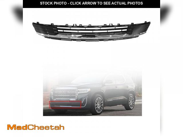 Lot 74-12264477 - Acadia Front Bumper Lower Grille Fits 2020 2021 2022 2023 G-M-C Acadia Denali ONLY Grill 84710312 84...