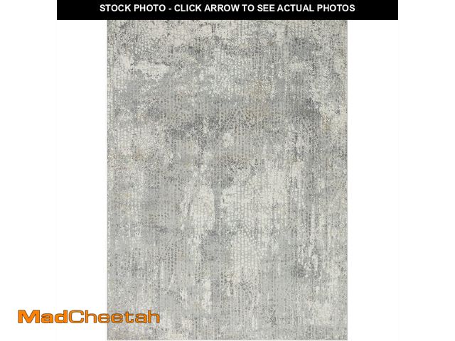 Lot 74-12898844 - Pasargad Home Turkish Stella Design Power-Loomed L. Grey/L. Grey Abstract Area Rug- 9' 6'' X 13' 6''...