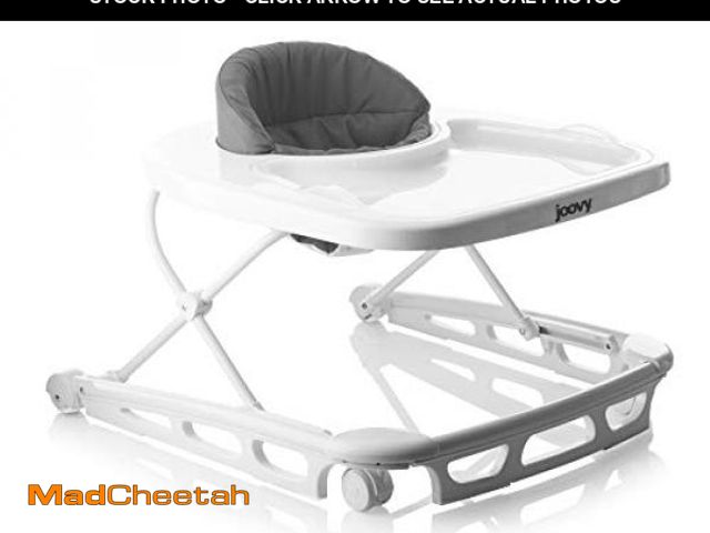 Lot 74-12098312 - Joovy Spoon Baby Walker &amp; Activity Center Featuring Three Adjustable Heights, Extra-Large Tray, ...