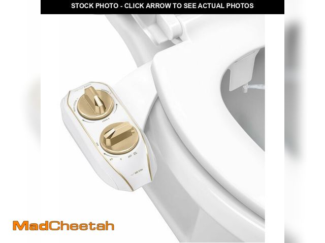 Lot 74-12633194 - LUXE Bidet NEO 185 Plus - Patented Bidet Attachment for Toilet Seat, Innovative Hinges to Clean, Sli...