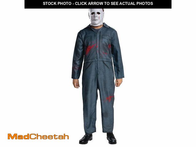 Lot 74-12556703 - (MISSING MASK) Disguise Mens Classic Michael Myers Jumpsuit Costume - Size Large/X Large - USED