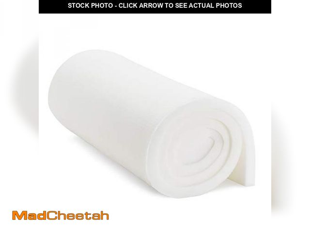 Lot 74-12098332 - Linenspa High Density Cushion Craft Foam - Perfect for Chairs, Sofas, Headboards, and DIY Projects, ...