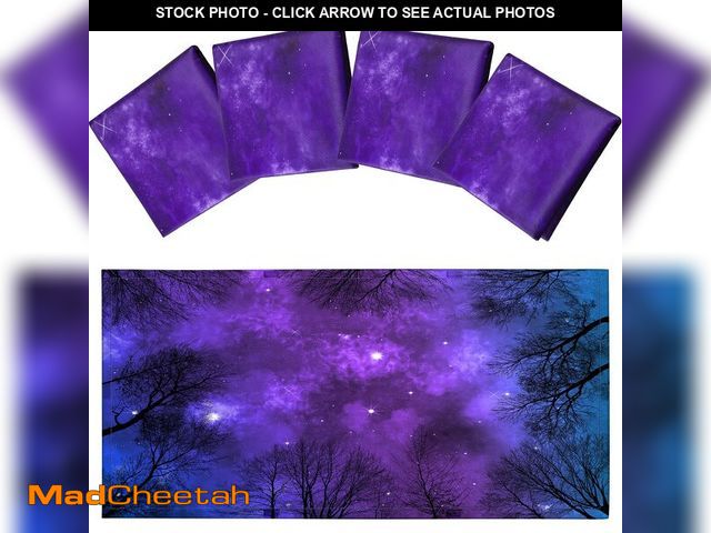 Lot 74-12712965 - Hortsun 4 Pack Fluorescent Light Covers 4 x 2 Feet Magnetic Light Cover for Drop Ceiling, Fluorescen...