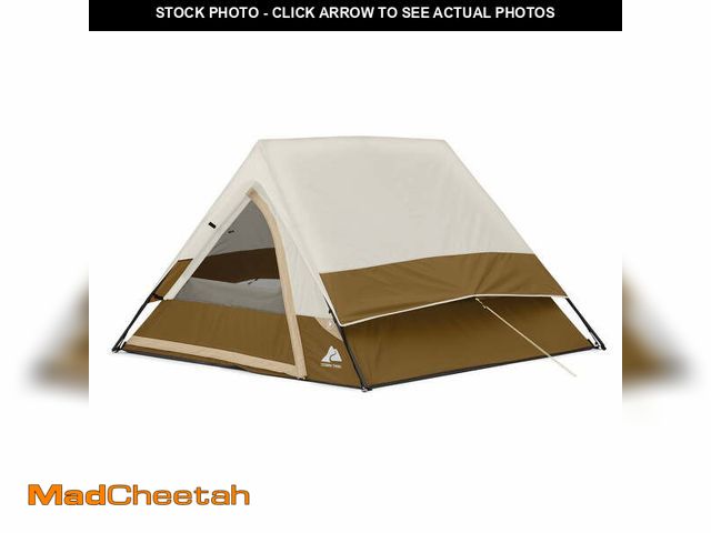 Lot 74-12886654 - Ozark Trail 7' x 7' 3-Person A-Frame Tent, 13.44 lbs - USED