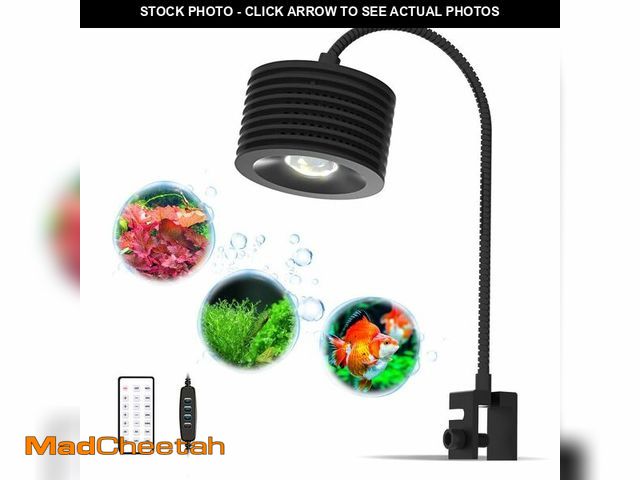 Lot 74-13951909 - Lominie LED Aquarium Light, Planted Tank Light 4 Channels Remote Control 6500K Aquarium LED Lamp for...