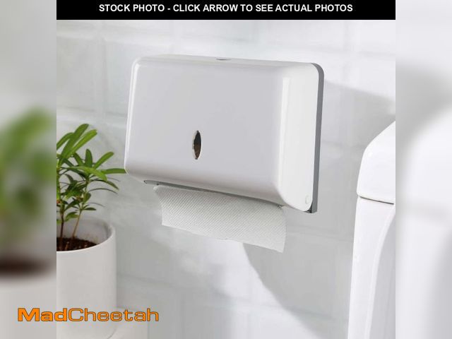 Lot 74-12052706 - TOBEFORT Touchless Paper Towel Dispenser Wall Mount, No Drilling Waterproof/Dustproof Multifold Tiss...