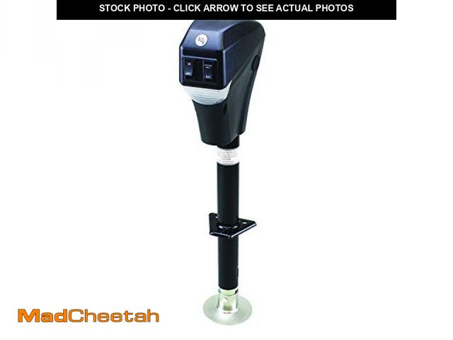 Lot 74-12209312 - Lippert Power Tongue Jack Electric Trailer A-Frame, 3,500 lbs. 18-Inch Stroke, 5.4-Inch Foot Pad, Du...