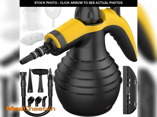Lot 74-14271412 - Pressurized Handheld Steam Cleaner with 10pcs Accessories &amp; Safety Lock, Multi-Purpose &amp; Pow...