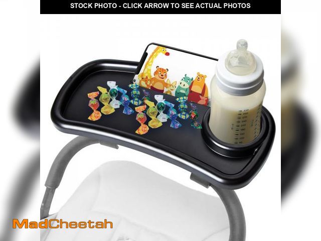 Lot 74-12442713 - Stroller Snack Tray Replacement for Graco - Stroller Cup Holder with Phone Holder, Universal Snack T...
