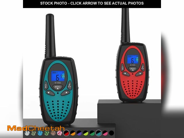 Lot 74-13720595 - Topsung Walkie Talkies Long Range, M880 FRS Two Way Radio for Adults with Mic LCD Screen/Resistance ...