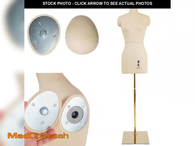 Lot 74-12539805 - lavandeform Female Dress Model Torso Body Clothing Forms,Sewing Mannequin Foam Body for Pinning.Heig...