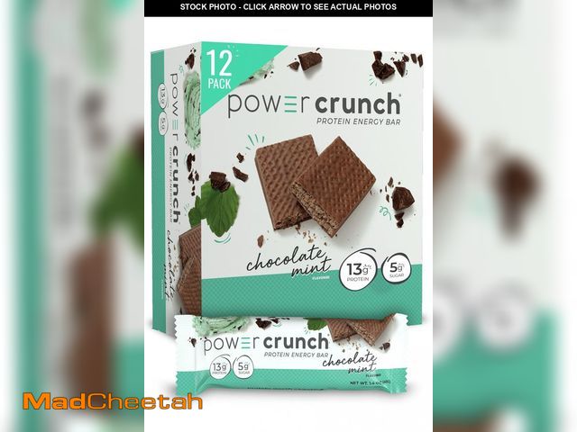 Lot 74-12413749 - Power Crunch Chocolate Mint exp date june 19 2026 - UNUSED