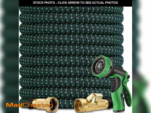 Lot 74-14425917 - Expandable Garden Hose - 75 ft Expanding Water Hoses, No Kink Lightweight Flexible Hose with 3/4" So...