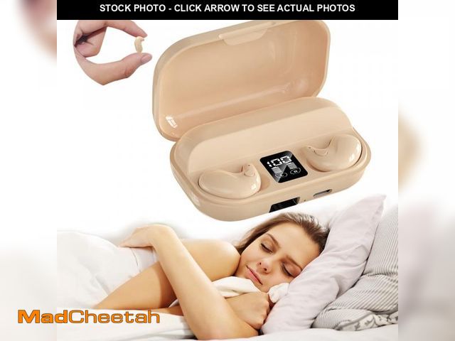 Lot 74-12444576 - Xmenha Nude Sleep Hidden Headphones Wireless Invisible Earbuds for Sleeping Sleep Tiny Earbuds for S...