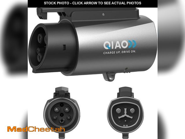 Lot 74-11555655 - QIAO Fit for Tesla to J1772 Charger Adapter, Up to 80A 250V - NACS to J1772 EV Adapter for Charge J1...