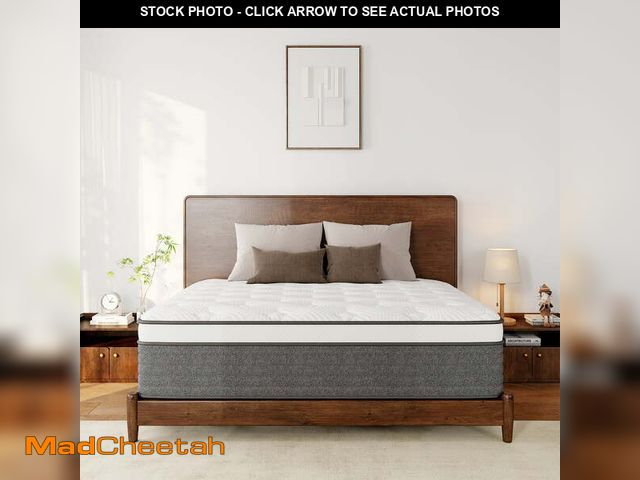 Lot 74-13145534 - Arctus 12" Full Hybrid Mattress in a Box,Medium Firm,Individual Pocket Springs, Pressure Relief - UN...