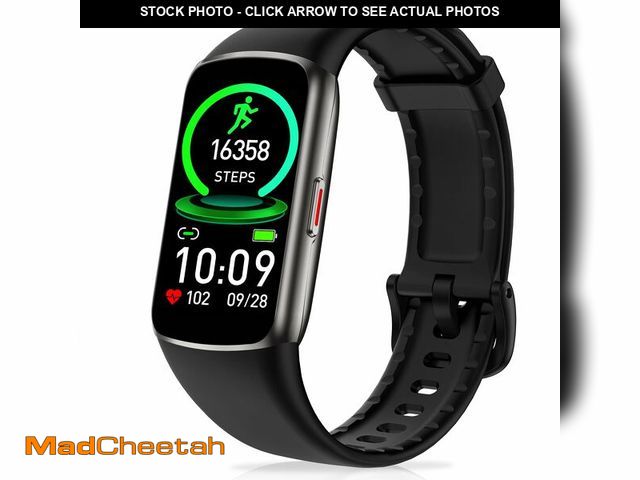 Lot 74-12707852 - Zeacool Fitness Tracker with 24/7 Heart Rate, Blood Oxygen Sleep Monitor, 123 Sports Modes Calories ...